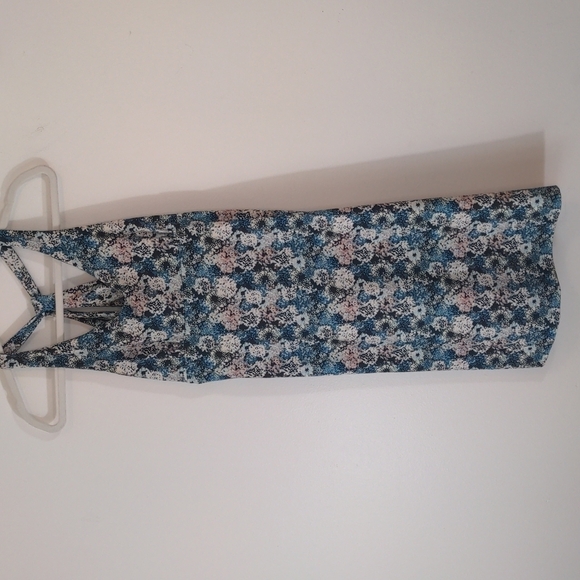 patagonia Magnolia Spring Furnai Floral Neo Navy dress large - Picture 3 of 9